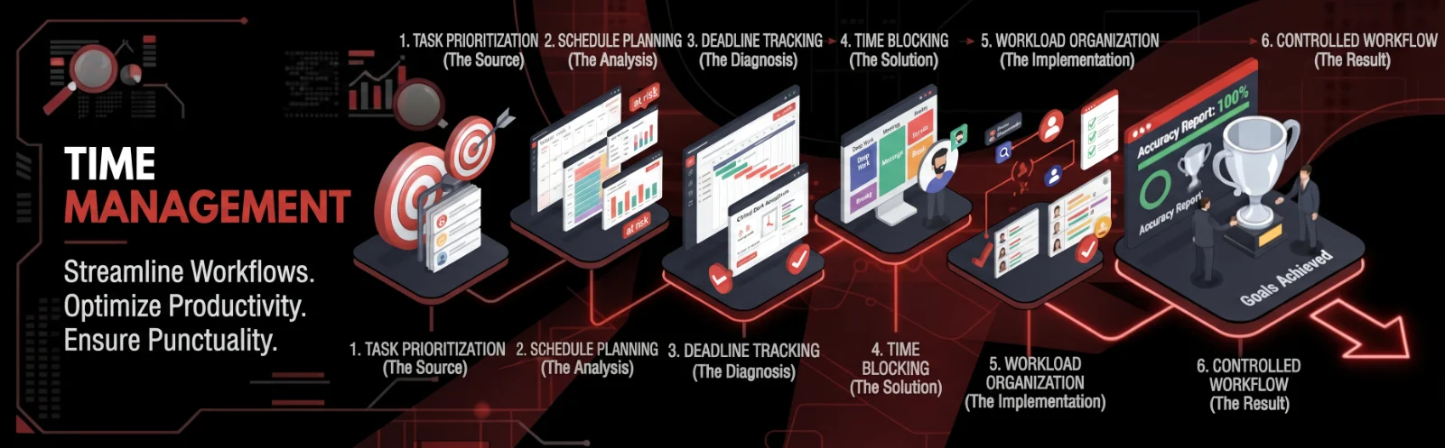Time management business time planning a1 infinity nexus